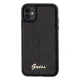 Guess iPhone 11 / XR Case Sequin Script Metal, Black