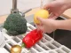 Telescopic Over-the-Sink Dish, Fruit and Vegetable Drainer, White
