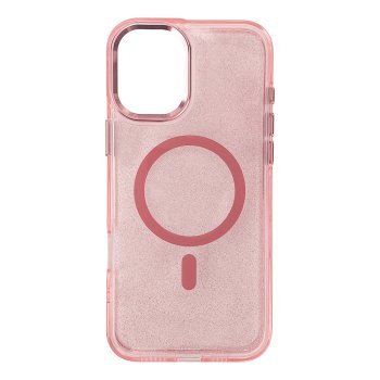 Glitter Case MagSafe Compatible iPhone 17 Pro - Pink