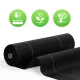 MultiGarden black woven weed control fabric 1.6 × 100 m, 135 g/m² with pegs