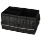 Large Car Trunk Organizer with Reflectors, 50L, Black