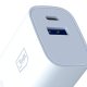 3Mk Protection FlowPower 30W 1A1C PD 3.0 QC4+ Wall Charger, White