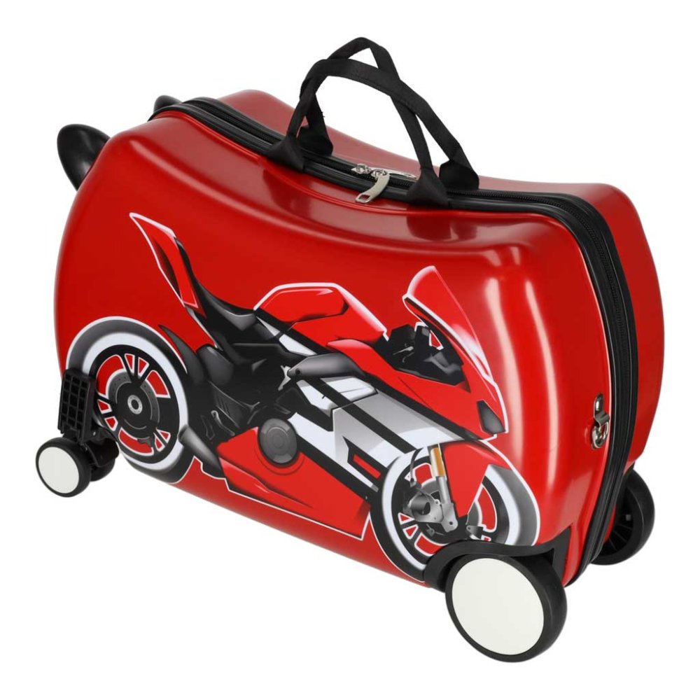 Kids Ride On Suitcase Motorcycle Carry On Luggage for Toddlers (2)
