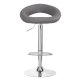 Swivel Adjustable Height Bar Counter Stool Chair QS-B10, Gray