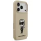 Karl Lagerfeld Silicone Karl Sketch & Logo MagSafe Case for iPhone 17 Pro, Brown