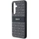 Чехол DKNY для Samsung Galaxy S24 Mono Stripe & Metal Logo, черный