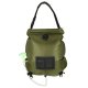 Solar folding camping shower with thermometer XXL, green, 20L