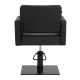 Hairdressing Chair Gabbiano Vitoria Black