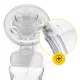 4FIZJO TWIN Double Electric Breast Pump, Pink and White