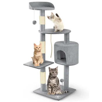Cat scratching tower Pethaus 111 cm PH-005, grey
