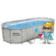 Bestway Power Steel Frame Pool with Windows, 549 x 274 x 122 cm