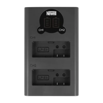 Newell DL-USB-C Dual Channel Charger for LP-E8