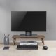 Maclean MC-930 Wooden Monitor / Laptop Stand, Black Walnut