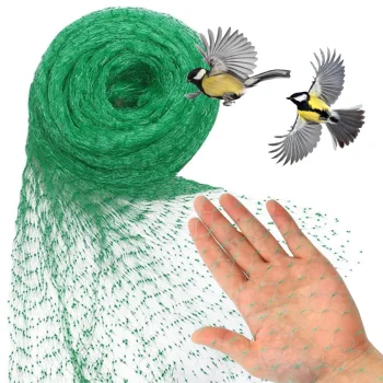 Heavy-Duty Bird Netting for Garden & Crop Protection 4x10 m