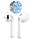 Brainz 38511 Wireless Bluetooth Earbuds with Microphone, White