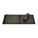 4Fizjo Acupressure Acupuncture Massage Mat Set with Pillow, 110x42 cm, Black/Gold