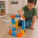 Magnetic Construction Set and Race Track, 65 Pieces