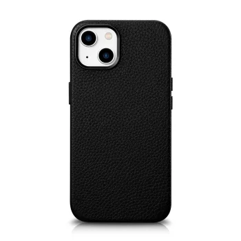 iCarer Leather Case for iPhone 14 Plus with MagSafe WMI14220711-BK, Black