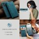 Samsung Galaxy A34 (SM-A346) CASEME Wallet Magnetic Leather Case Cover, Blue