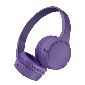 Belkin Soundform Mini Kids Wireless On-Ear Headphones, Purple