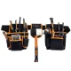 Bigstren 21862 Tool Belt, Black/Yellow