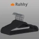 Clothes Hangers 20 pcs Black Ruhhy