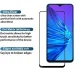 5D Tempered Glass Screen Protector For Xiaomi Redmi 9, black