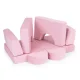 Ecotoys TMSRT-13 Modular Kids Armchair, 8 Pieces, Pink