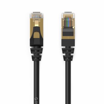 Orico PUG-C7 CAT7 10Gbps RJ45 Ethernet Network Cable, 30m, Black