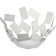 Alessi La Stanza dello Scirocco MT02 Fruit Bowl 27.3 cm, Stainless Steel