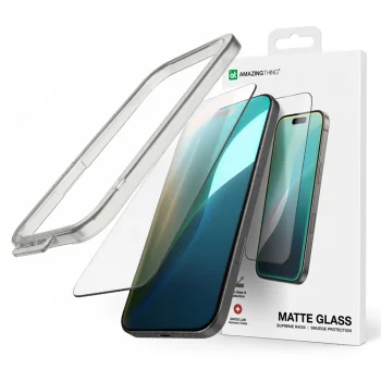 Amazingthing Radix Matte Tempered Glass for iPhone 17 Pro