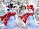 Diamond Painting Kit Snowman 5D, 30x40 cm