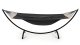 MultiGarden garden hammock with stand 296x120 cm, 150 kg capacity