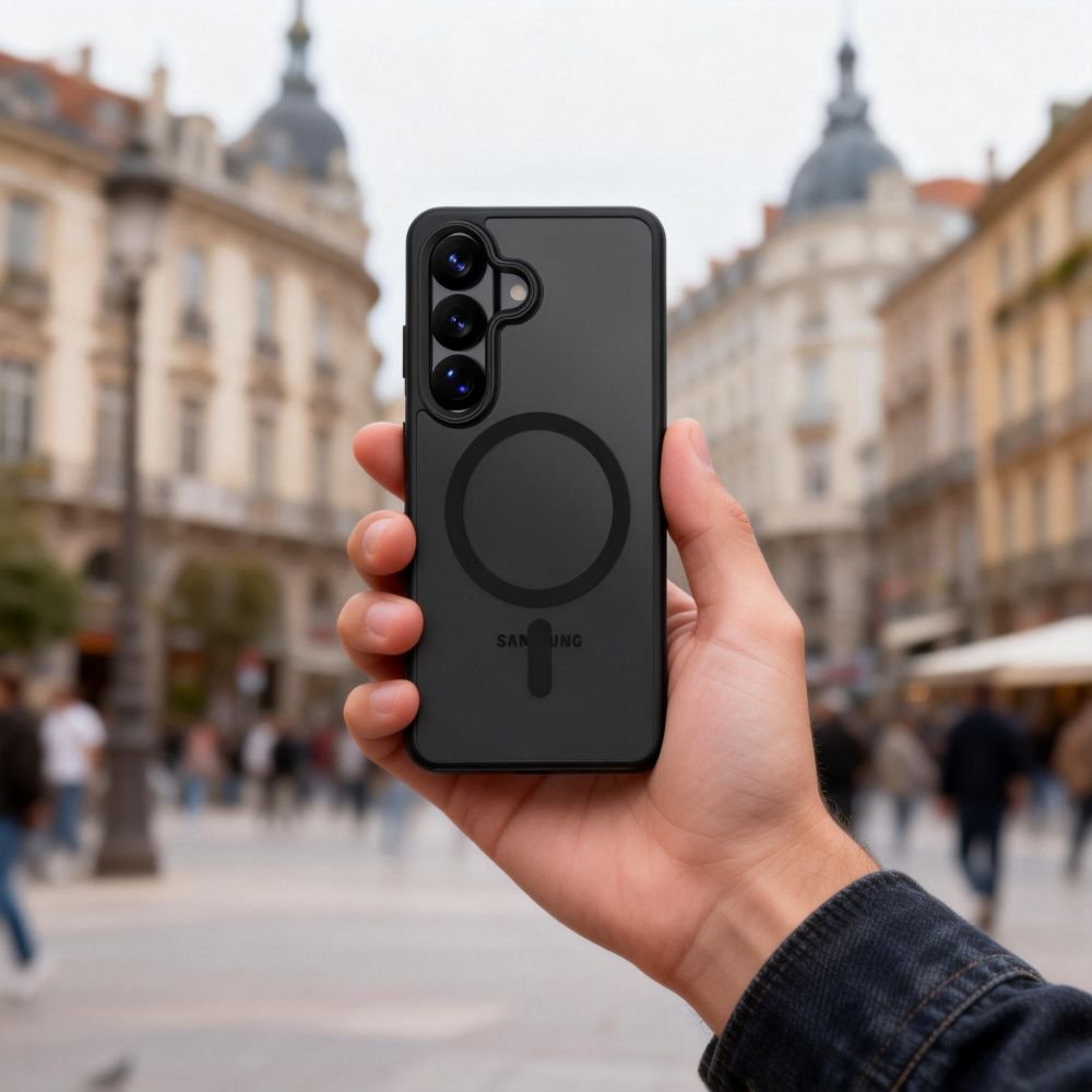 Tech-Protect Magmat MagSafe Case for Samsung Galaxy S26, Black (0)