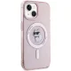 Karl Lagerfeld iPhone 15 Case IML Choupette MagSafe, Pink
