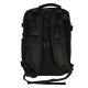 Waterproof Travel Backpack Carry-On Flight Cabin Bag 25L 45x32cm, Black