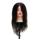 Gabbiano WZ1 Hairdressing Training Head, Natural Hair, 30 cm, 1H