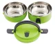 Portable Lunch Box with Lid, 1400 ml, Green