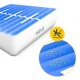 Inflatable Gymnastic Wedge Mat 4FIZJO Air Incline 2 x 2 x 0.6 m with Pump