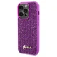 Guess iPhone 14 Pro Max Case Disco Metal Script, Fuchsia