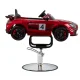Kids Hairdressing Chair Car Gabbiano Mercedes, Red