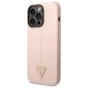 Guess Silicone Triangle Case for iPhone 14 Pro Max Pink
