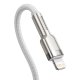 USB-C to Lightning Cable Baseus Cafule 20W 1m White