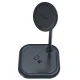 Acefast 15W Qi Wireless Charger Stand with MagSafe Gray