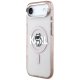 Karl Lagerfeld IML Choupette Sketch Logo MagSafe Phone Case Cover iPhone 17 Air - Pink