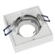 Maclean MCE464 W Recessed Ceiling Spotlight Fixture for MR16/GU10, White
