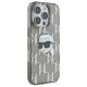 Apple iPhone 16 Pro Max 6.9\'\' Karl Lagerfeld IML Karl Head Electroplated Cover Case, Black