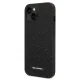 Karl Lagerfeld Glitter Plaque Logo Case for iPhone 14 Plus, Black