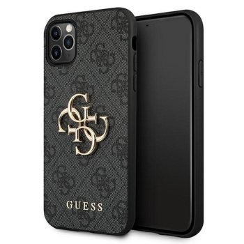 Guess GUHCP13X4GMGGR iPhone 13 Pro Max 6.7" grey/grey hardcase 4G Big Metal Logo