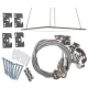 Led4U LD159 LED Panel Mounting Cables